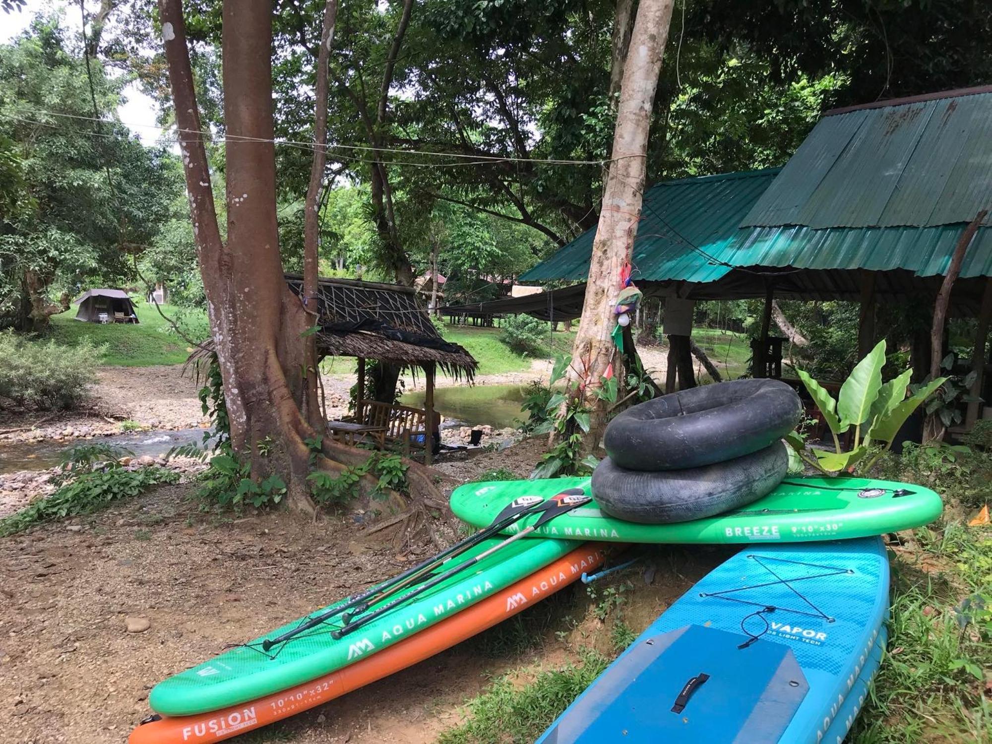 Отель Khaosok August Freedom Camp Khao Sok National Park Экстерьер фото