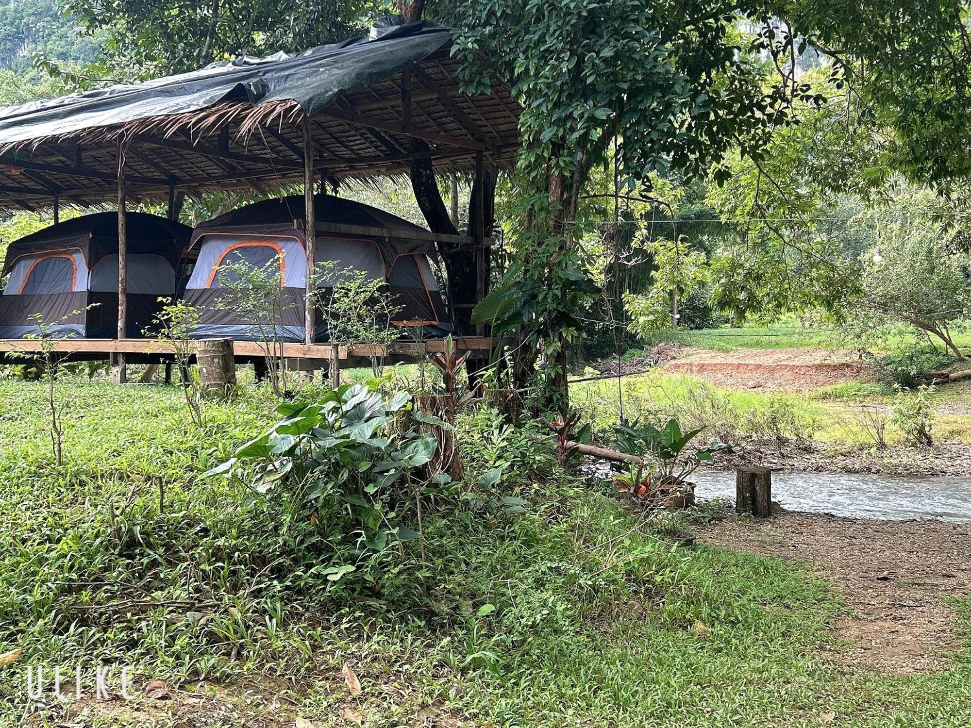 Отель Khaosok August Freedom Camp Khao Sok National Park Экстерьер фото